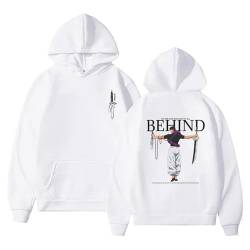 XSLGOGO Jujutsu Kaisen Anime Pullover Tops Mode Casual Unisex Anime Jujutsu Kaisen Fushiguro Toji to The One Who Left It All Behind Hoodie Casual Hoodies Male Sweatshirts von XSLGOGO