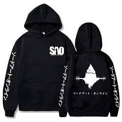 XSLGOGO Unisex Hoodie Anime Sword Art Online Hoodie Sweatshirt Kirigaya Kazuto Casual Langarm Pullover Yuuki Asuna Cosplay Top von XSLGOGO