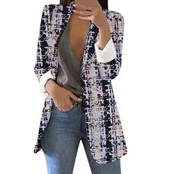 Damen Blazer Blazer Schwarz Damen Damen Pullover elegant Strickjacke Damen lang weisses t Shirt Damen Bluse Damen Sommer blusen Damen Sommer Damen Hosen Sommer Sommerhose Damen leicht 3/4 von XTBFOOJ