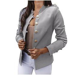 Damen Blazer Sportlich Elegant Schwarz Damen Blazer Pink Pullover weiß Damen Strickjacken für Damen jeanskleid Damen Sommer Jumpsuits für Damen weiße Bluse Shirt Damen Strandkleid Damen Damen Blazer von XTBFOOJ