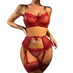 XTBFOOJ Dessous Mann sexy Body Damen top reizwäsche+hochwertig nachtwäsche Damen unterhemd Damen Slip Damen Spitze Lingerie es sexspielzeug sexy kostüme Frauen 1 Cent Artikel von XTBFOOJ