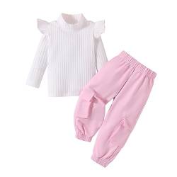 XTBFOOJ Pyjama Damen Set Baby Taufe Junge Anzug Baby Outfit 1 Geburtstag Mädchen Baby Oberteile Mädchen Shirt Grün Kinder Sommerkleid Baby Baby Urlaub Set von XTBFOOJ