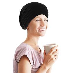 XTDMJ Chemo Hat Mütze Baumwolle Chemo Hüte Soft Caps Krebs Kopfbedeckungen Kopftuch Superweicher Slouchy Turban Kopfbedeckung Kopfwickel Chemo Headgear Head Wraps für Frauen Haarausfall von XTDMJ