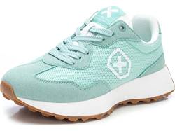 XTI Damen 140740 Sneaker, Aqua, 39 EU von XTI