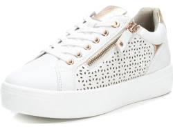 XTI Damen 142229 Sneaker, weiß, 37 EU von XTI