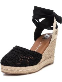 XTI Damen 142336 Espadrilles, Schwarz, 38 EU von XTI