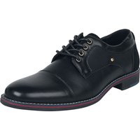 XTI - Rockabilly Halbschuh - Classico Vegan - EU40 bis EU43 - für Männer - Größe EU40 - schwarz von XTI