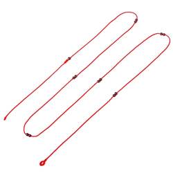 Taillenseil Taillenkette Rotes Seil Taillenkette Paarmodelle Rotes Taillenseil Einfacher und großzügiger roter Gürtel (Farbe: Rot, Größe: 84 cm) (Rot 70 cm) von XTZYGLFD