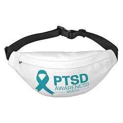 Juni ist PTSD Bewusstsein Monat Taille Packs Einstellbare Casual Taille Tasche Pack Wandern Gürtel Taille Packs, Siehe Abbildung, Einheitsgröße, Lässiger Tagesrucksack von XVBCDFG