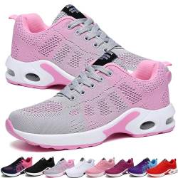 XXXKAIXN Orthopädische Schuhe Damen, Orthoback Schuhe Damen, Ergonomische Schuhe Damen, Orthopädische Turnschuhe Damen, Schmerzlinderungs-Schuh 35 EU-42 EU (Gray Pink,42 EU) von XXXKAIXN