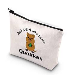 Quokka Make-up-Tasche Quokka-Liebhaber Geschenk Australische Tierwelt Geschenk Just A Girl Who Loves Quokkas, A Girl Loves Quokkas, Modisch von XYANFA