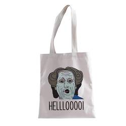 XYANFA Make-up-Tasche mit Aufschrift "Mrs Doubtfie", 90er-Jahre-Filmgeschenk, lustige Oma-Tasche, Frau-Doubtfie-Fans, Geschenk mit Reißverschluss, Hellloooo Tragetasche, big, modisch von XYANFA