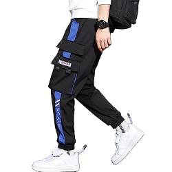 XYXIONGMAO Streetwear Hip Hop Pants Cargo Pants Jogger für Männer Paar Damen Sport Casual Active Sweatpants von XYXIONGMAO