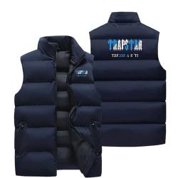 XYYYHTL Trapstar Weste Weste Herren Outdoor Wasserdichte Softshell Ärmellose Trap Star Jacke Bodywarmer Weste Full Zipp Softshellweste Trapstar Herren Weste Steppweste Weste Trapstar JackeA79 von XYYYHTL