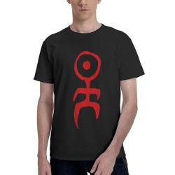 Einsturzende Neubauten Herren Baumwoll Iconic Graphic T-Shirt, Rundhals Kurzarm Shirts, Weiches leichtes Tee Tops M von XZEIT