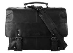 Aktentasche X-ZONE Gr. B/H/T: 48 cm x 35 cm x 21 cm onesize, schwarz Damen Taschen Aktenkoffer von XZONE