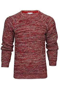 Xact Herren Jumper Pullover 'Dawkins' Rundhals (Red) XXL von Xact