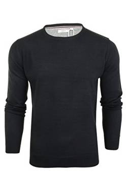 Xact Herren Jumper Pullover Rundhals (Dark Navy) XL von Xact