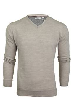 Xact Herren Jumper Pullover V-Neck (Heather Grey) XL von Xact