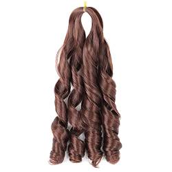 Perücke Damen Festival Zubehör Haarperücke Bundle Extensions Double Large Wave Curl Perücke Big Receiving Braid Perücke Perücke Festival Gadget Oktoberfest Deko (C, One Size) von Xbemkste