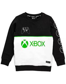 Xbox Sweatshirt Jungen Kids Game Console Black Pullover Hoodie Merchandise 7-8 Jahre von Xbox