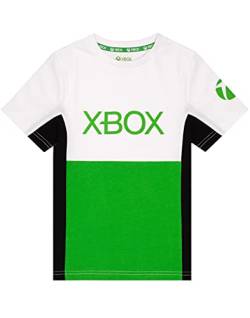 Xbox T-Shirt Jungen Kinder Black Green Game Console Logo Kleidung Top 11-12 Jahre von Xbox