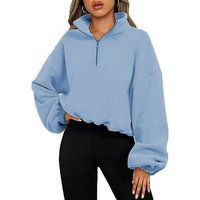 XDeer Sweater Sweatshirt Damen,Sweatjacke Pullover,Sweat Lady-Fit Verdickt und warm,für Herbst Winter von Xdeer