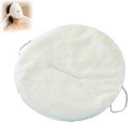 Xebular Gesichts-Wärmetherapie-Handtuch, Heißkompressen-Gesichtshandtuchmasken,wiederverwendbarer Gesichtsdampfer-Handtuch, Hautpflegemaske für Frauen und Mädchen (E) von Xebular