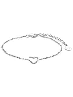 Xenox Silber Damen-Armband Heart Beat XS1757 von Xenox