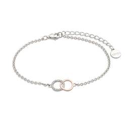 Xenox XS2932R Armband Damen Happy Hour Kreis Zirkonia Silber Rosé von Xenox