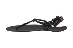 Xero Shoes Genesis Sandalen für Herren – Leichte Herrenschuhe, faltbare Sandalen, reisefreundlich – Schwarz, Größe 38 EU von Xero Shoes