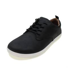 Xero Shoes Herren Glenn Dress Casual Lederschuhe – Leichte Schuhe für Männer – Schwarz/Weiß, Größe 43,5 EU von Xero Shoes