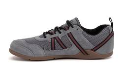 Xero Shoes Herren Prio Suede Cross Trainingsschuh - Bequeme Performance Laufschuhe für Männer, Stahlgrau, 46 EU von Xero Shoes