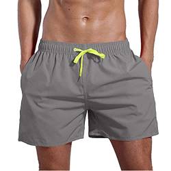 Xiangdanful Schwimmhose Herren Sommer Swimming Shorts UV Durchlässige Slim Fit Swim Trunks Badehose eng anliegend für Schwimmen Hot Spring Shorts Beachvolleyball Strand und Surfen Badehose von Xiangdanful