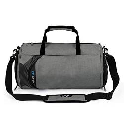 XiaoXIN 30L wasserdichte Reise-Duffele-Tasche mit separatem Schuhfach für Männer Frauen Sport Gym Tote Bag von XiaoXIN