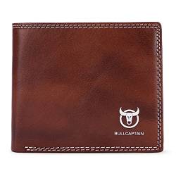 XiaoXIN Herren Leder Bifold Wallet mit Flip Pocket Kartenhalter Geldbörse von XiaoXIN