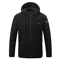 Xiaojiu Winterjacke Herren Warm Winterjacken Für Männer Herren Winterjacke Gefüttert Daunenjacke Ultraleicht Jacken Herren Männer Jacken Winter Fleece Gefüttert Arbeitsjacke von Xiaojiu