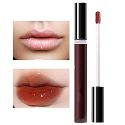 Lipgloss, feuchtigkeitsspendender Lippenstift, langanhaltende, glatte, glänzende Lippentönungen, Schönheitslippen-Make-up, schlammige Textur, für Lippen und Wangen, doppelter Verwendungszweck, 8 g von Xiaoxin