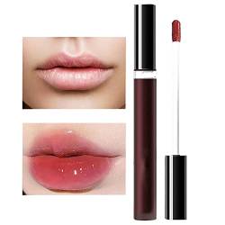 Lipgloss, feuchtigkeitsspendender Lippenstift, langanhaltende, glatte, glänzende Lippentönungen, Schönheitslippen-Make-up, schlammige Textur, für Lippen und Wangen, doppelter Verwendungszweck, 8 g von Xiaoxin