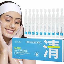 Porenreiniger, Box Oligopeptid-Reinigungsessenz | Tiefenreinigende Gesichtsessenz, Porenminimierer reduziert Poren, reinigt die Haut Ximan von Ximan