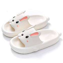 Xinghuanhua Damen Hase Badelatschen Kinder Sommer Hausschuhe Mädchen Badeschlappen rutschfeste Dusch Badeschuhe Strand Sandalen 29-40 von Xinghuanhua