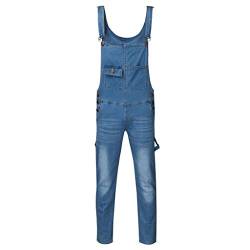 Xmiral Jeans Herren Multi-Tasche Strap Overall Denim Streetwear Hosentr鋑er Hose Cargohose Latzhose(t Blau,3XL) von Xmiral