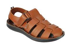 Xposed Herren-Sandalen aus Leder mit Kreuzriemen, Jesus-Stil, Sommer, Urlaub, Strand, Wandern, Braun - braun - Größe: 44 EU von Xposed