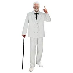 Xpsivponi Herren Colonel Weißer Anzug Fast Food Charaktere Fancy Kostüm Outfit (Z2790, L) von Xpsivponi