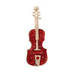Brosche kreative Musiknote Diamant-Geigenbrosche Damenaccessoires (Farbe: L, Größe: 1 Stück) (F 1 Stück) von XqmarT