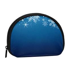 Snowflackes, Brieftasche Shell Make-up Tasche Frauen Aufbewahrungstasche Kleine Geldbörse Shell Kleingeld Beutel von XqmarT