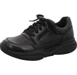 XSENSIBLE SWX6 Black (schwarz) - Sneaker - Herrenschuhe Sneaker/Schnürschuh, Schwarz, Leder (stretchleder) von Xsensible