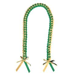 Xuanxi Halsketten, elegante doppellagige Abschluss-Halskette, Anhänger, Schnur, Abschlussband, Kranz, Ehrenseil für den Abschluss, Polyesterfaser von Xuanxi