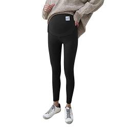 Xuslvisa Thermo Umstandsleggings Umstandshose Fleece Thermohose Strumpfhose Damen Freizeithose Outdoor Jogginghose Für Frauen Maternity Umstandshose Warme Umstandsleggings Winter (A02, L) von Xuslvisa