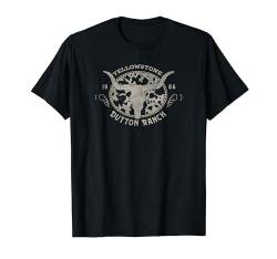 Yellowstone Dutton Ranch Design Horns T-Shirt von Y Yellowstone